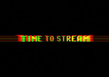 Glitch fx text time to str