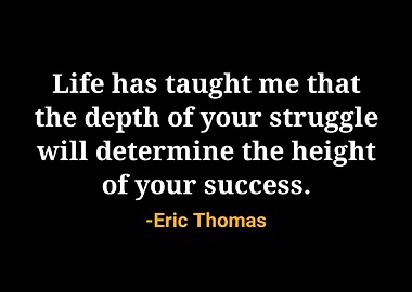 Eric Thomas Quote