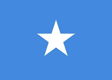 Somalian Flag of Somalia