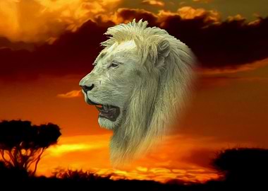 White lion