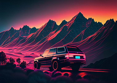 Synthwave Car 49
