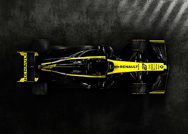Formula 1 Renault RS Car
