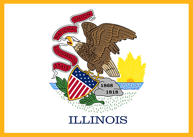 Illinois State Flag