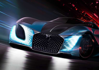 Citroen DS ポスター No.2 Citroen DS #2 Poster by Yoshiharu