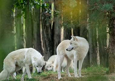 white wolf