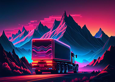 Synthwave Truck 57