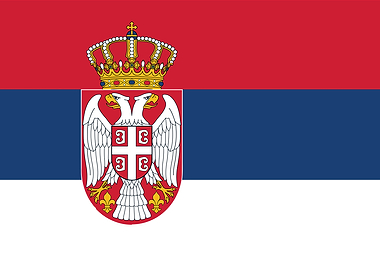 Serbian Flag of Serbia