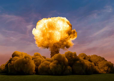 Bomb Nuclear Explosion