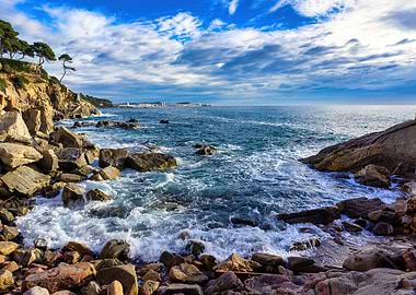 Landscape beach coastal