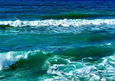 A Sea of Turquoise Blue