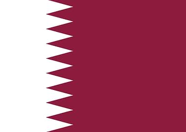 Qatari Flag of Qatar