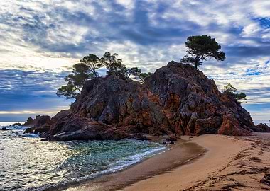 Landscape beach coastal
