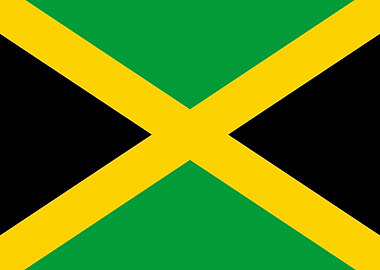 Jamaican Flag of Jamaica
