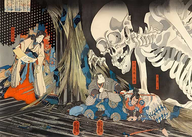 Ukiyo e Takiyasha