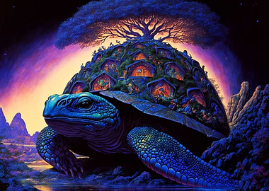 Fantasy Nature Turtle