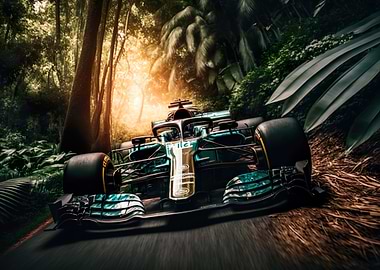 Racing Through The Jungle
