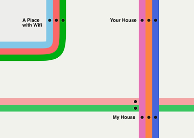 The My House Subway Sign