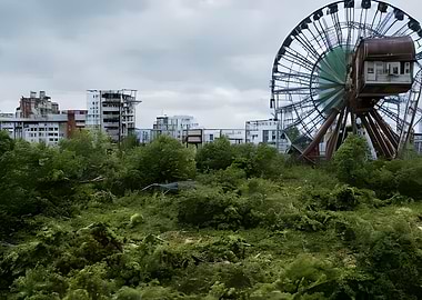 abandoned destroyed City 3