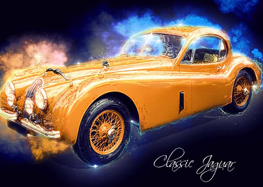 Classic Jaguar Poster