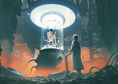 Scientist in laboratory