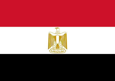 Egyptian Flag of Egypt