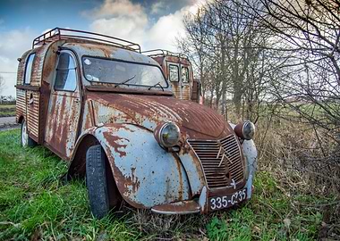 Rusty van