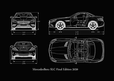 Mercedes Benz SLC Final Ed