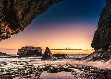 Rocky Sunset Spectacle