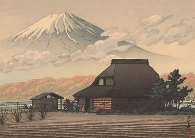 Ukiyo e Fuji Narusawa
