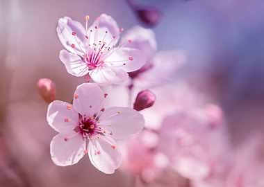 Japanese cherry blossoms