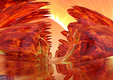 Red Rock Mountain Path