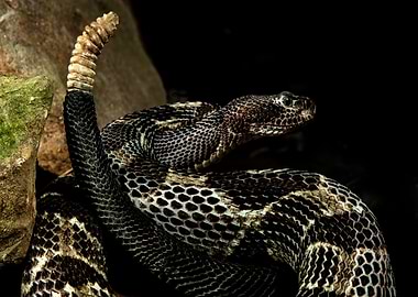 Shadowy Timber Rattler