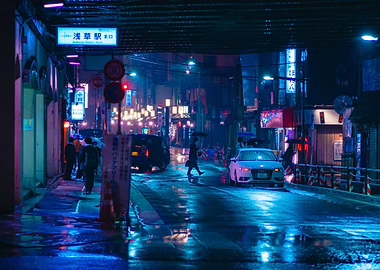 Tokyo night