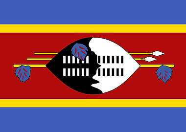 Eswatini Swaziland Flag