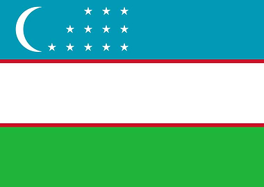 Flag of Uzbekistan
