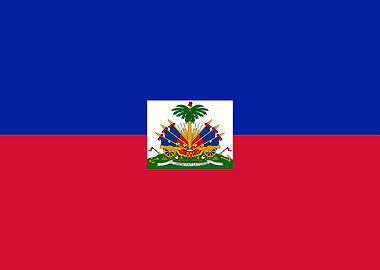Haitian Flag of Haiti