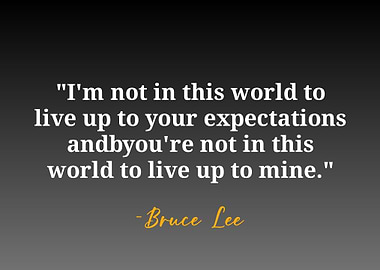 Bruce Lee quote