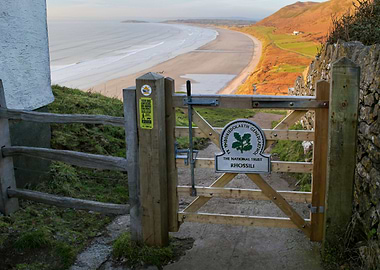 The gateway to Rhossili