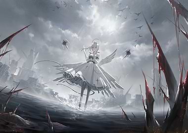 Futuristic Anime Female