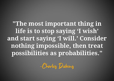 Charles Dickens quote