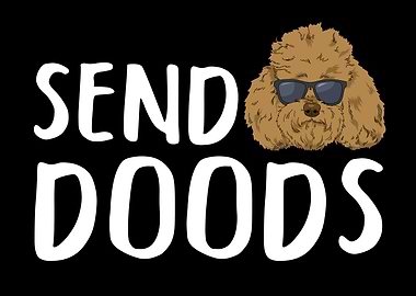 Funny Doodle Dog Gift Men