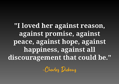 Charles Dickens quote
