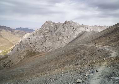 In the Kyrgyz mountains