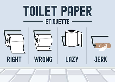 Toilet Paper Etiquette