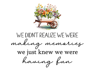 Making memories