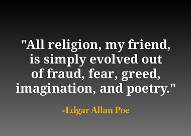 Edgar Allan Poe quote