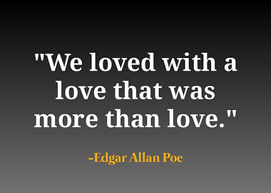 Edgar Allan Poe quote