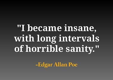 Edgar Allan Poe quote