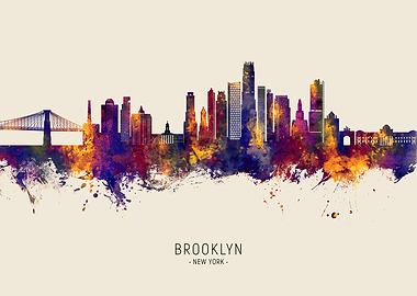 Brooklyn Skyline New York