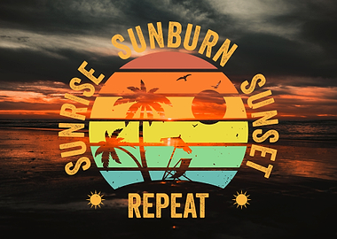 Sunrise Sunburn Sunset